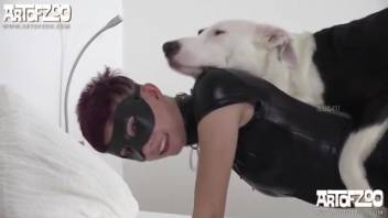 Amazing bestiality erotica featuring climaxes